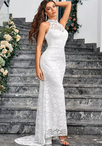 Hochzeitskleid Standesamt Schlicht Weiß